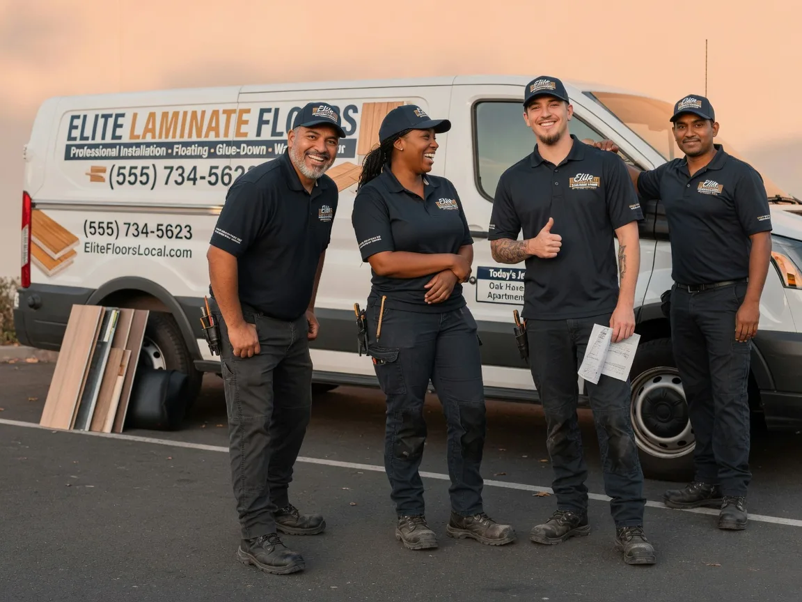Laminate flooring installation company in Prospect, OH